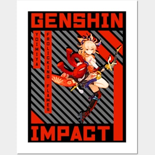 Yoimiya | Genshin Impact Posters and Art